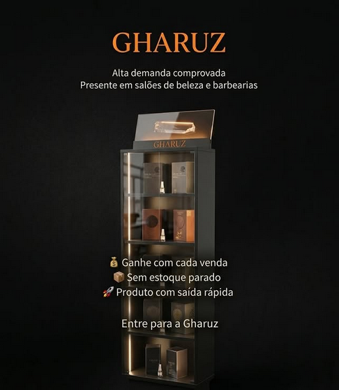Display GHARUZ para perfumes consignados